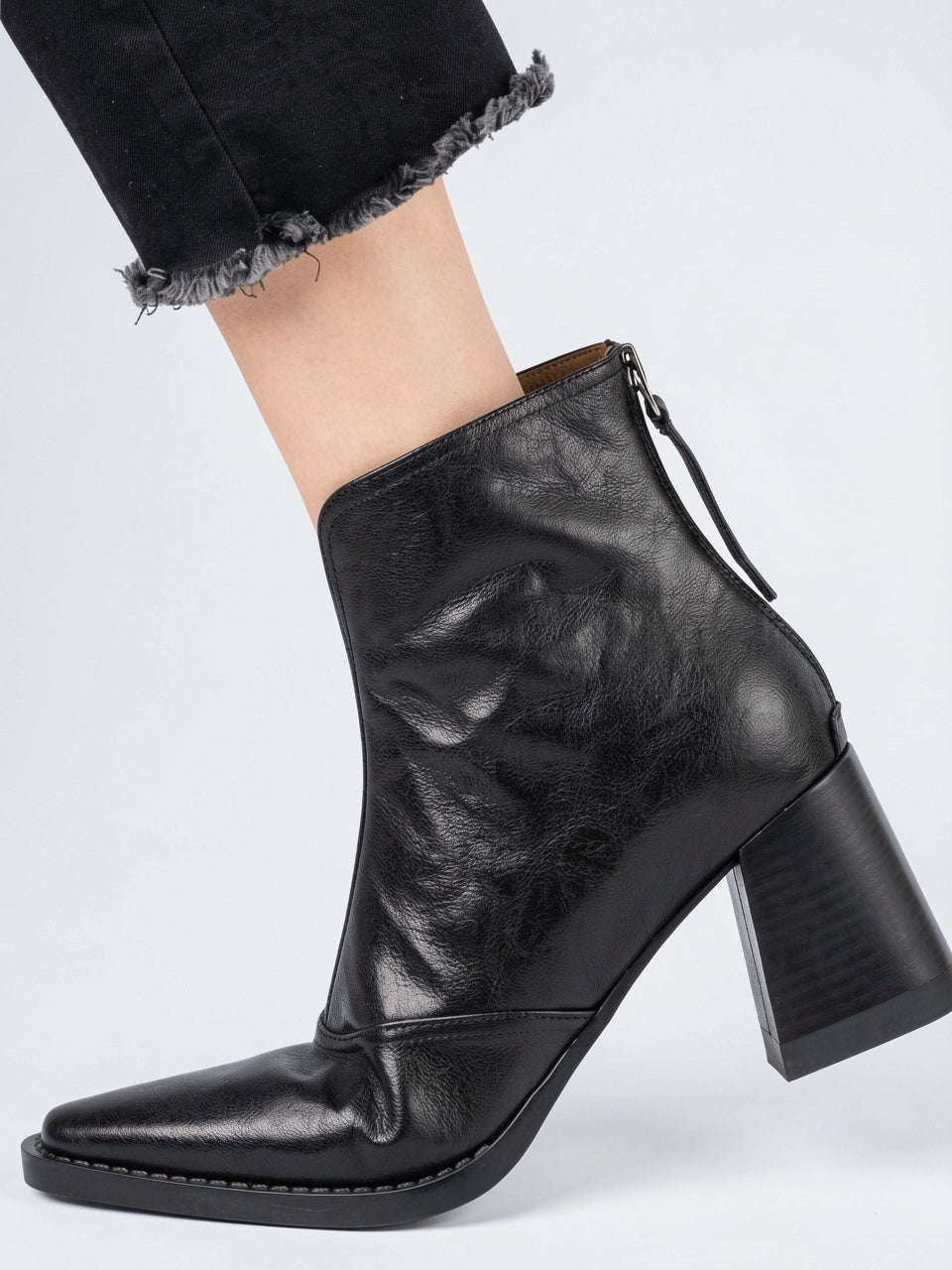 Bottine Cuir Talon - 2