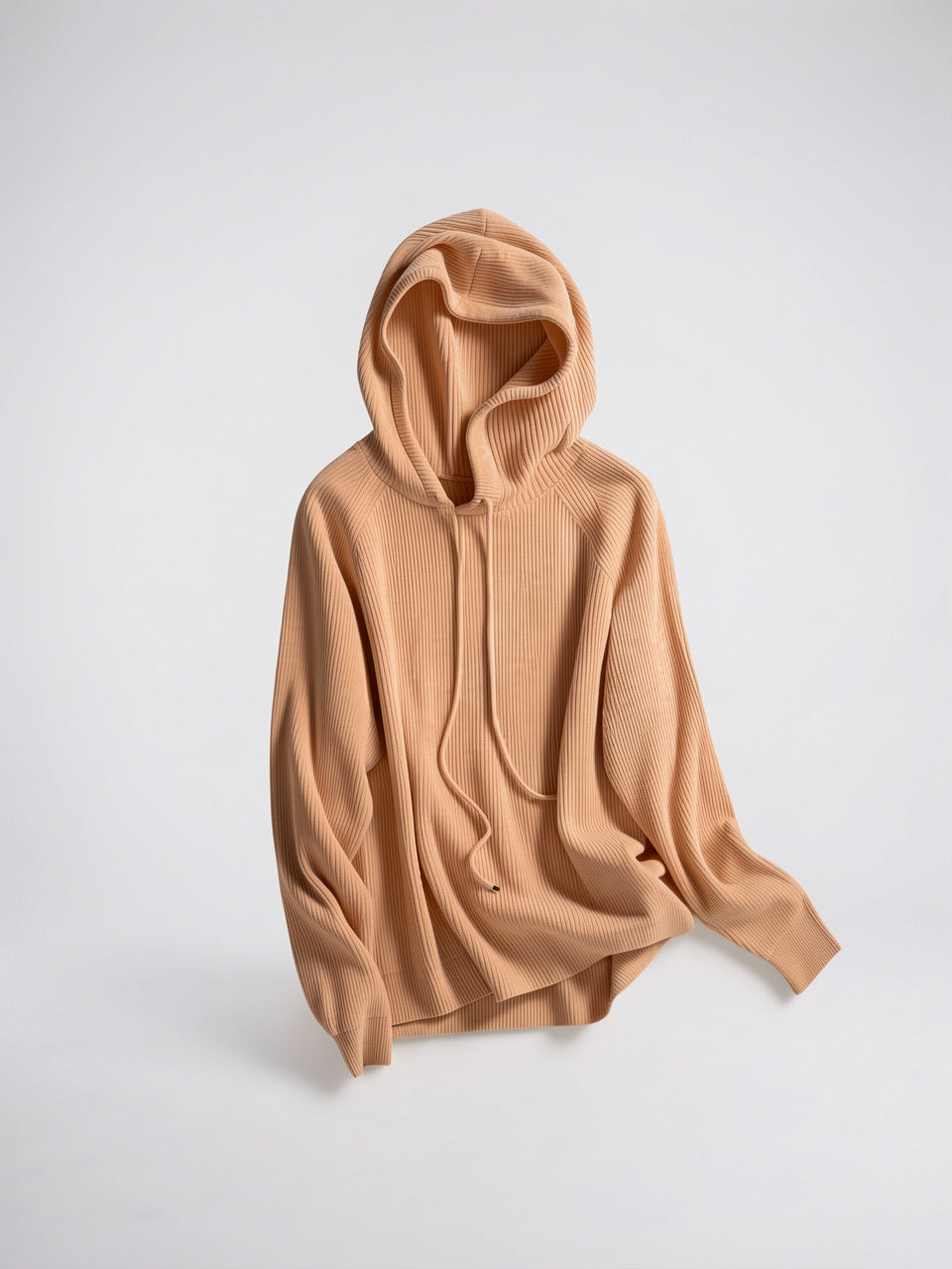 Hoodie Femme en Cachemire Laine Classique Capuche - 18