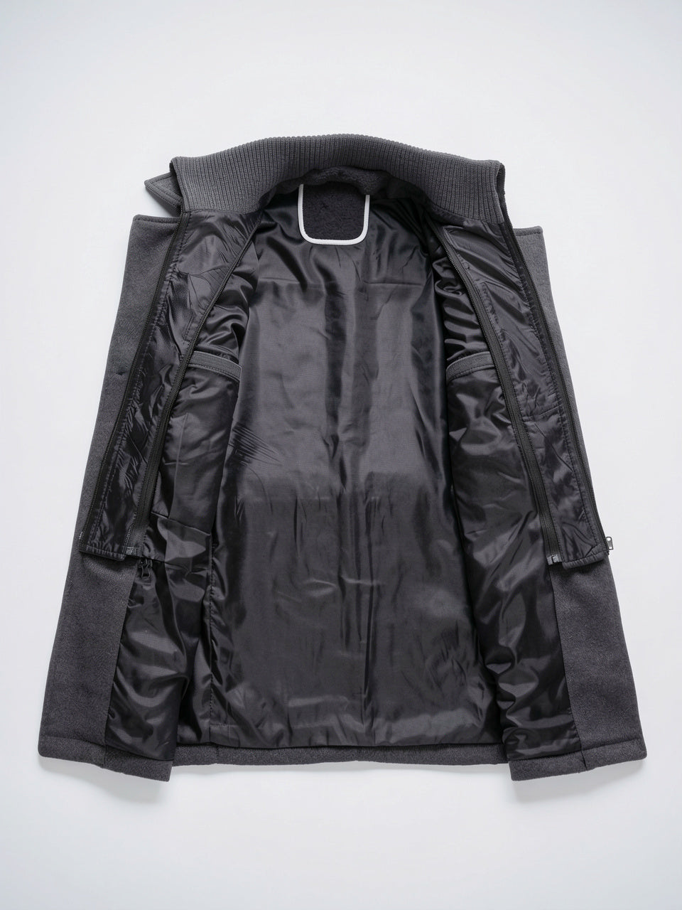 Manteau d'Hiver Deux Pièces Homme Laine Chaud - 7