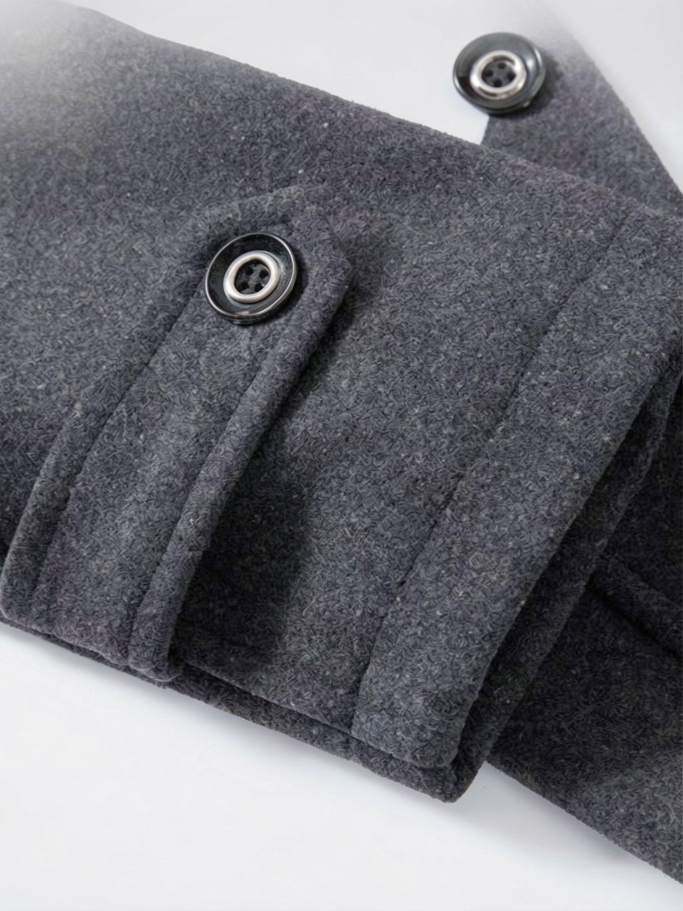 Manteau d'Hiver Deux Pièces Homme Laine Chaud - 9