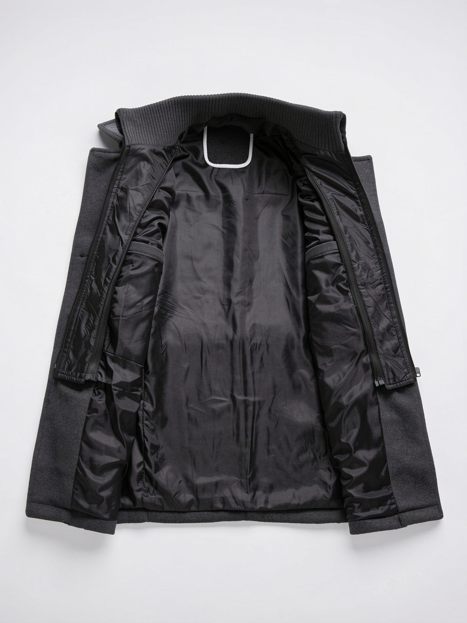 Manteau Hiver Deux Pièces Doublé Homme Long Montant - 9