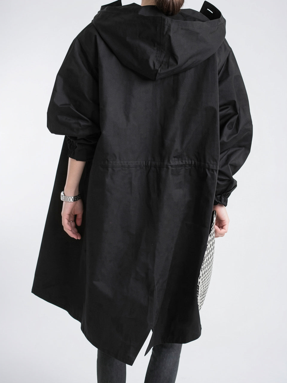 Manteau Pluie Femme Imperméable Long Capuche Respirante Oversize - 6