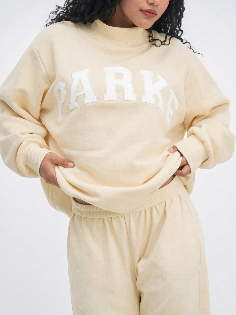 Pull Femme Imprimé Ample Motif Contemporain Confort - Jaune S