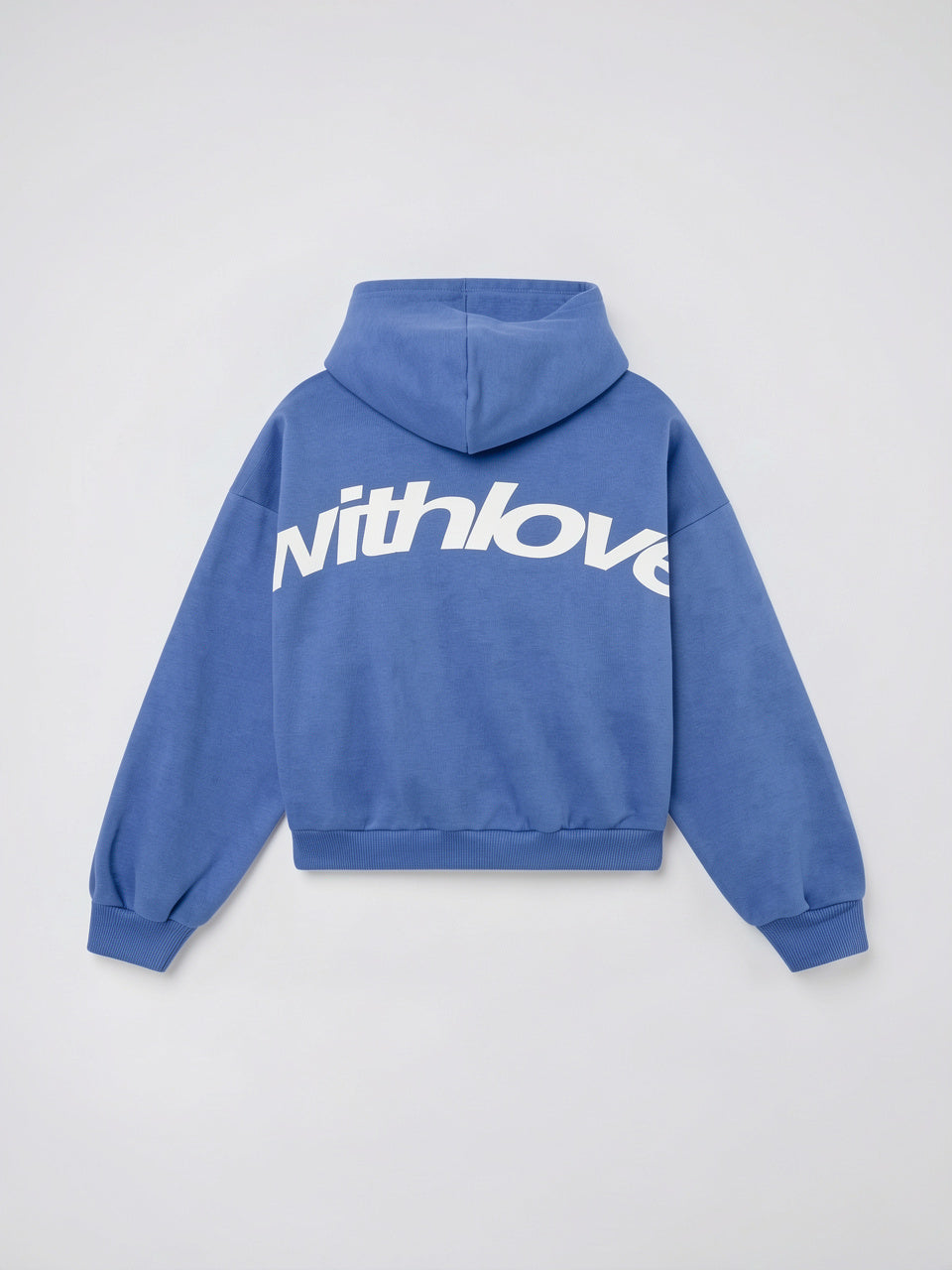 Sweat Capuche Femme Doux Confort Chaud Ample Automne - Bleu S