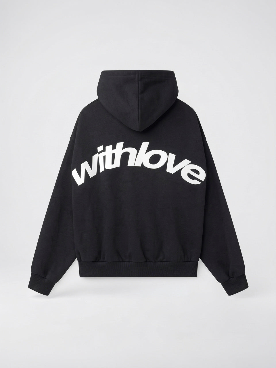 Sweat Capuche Femme Doux Confort Chaud Ample Automne - Noir S